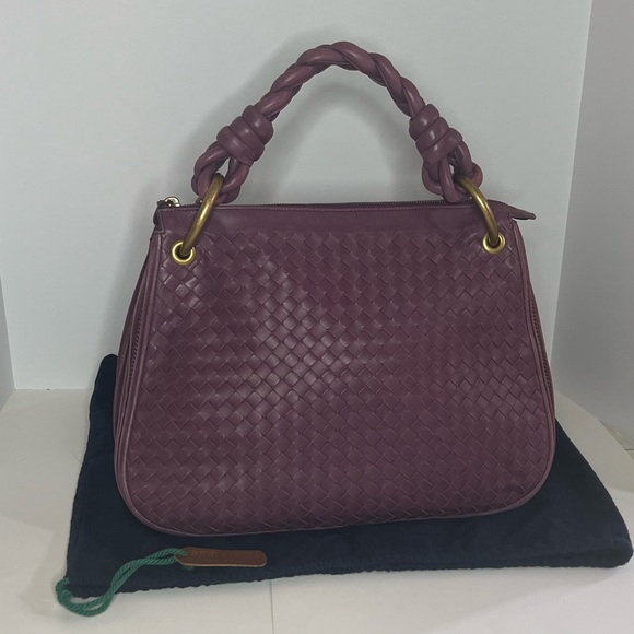 Bottega Veneta Intrecciata Leather Hobo Shoulder Peony Braided Handle bag - Picture 4 of 8